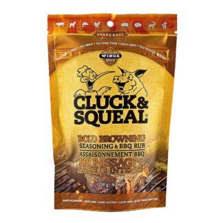 Cluck & Squeal CS011 120g Seasoning & BBQ Rub - Bold Browning