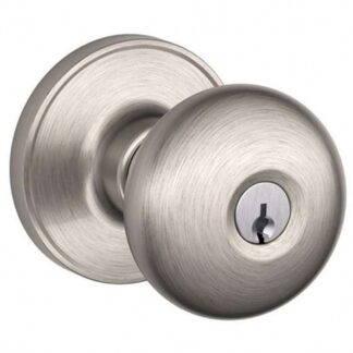 Schlage J54VSTR619KA4 Stratus Keyed Entry Door Knob - Satin Nickel