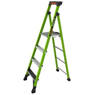 Little Giant Ladder 15417-318 Velocity 4' 6" - 7' 6" Aluminum Multi-Position Ladder