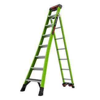 Little Giant Ladder 13908-373 King Kombo 2.0 8' Fiberglass 3-in-1 All-Access Ladder
