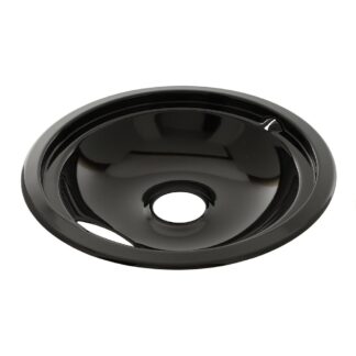 GE WG02L01430 8" Stove Drip Pan - Black