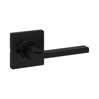 Weiser GLC12CSL514VP Square Casey Dummy Lever - Matte Black