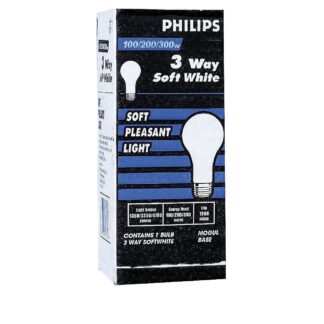 Philips PS25 3-Way Mogul Long Life 100-200-300W PS25 Lightbulb