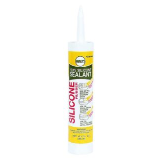 Harvey's 031345 82.8ml 100% Silicone Rubber Sealant - White