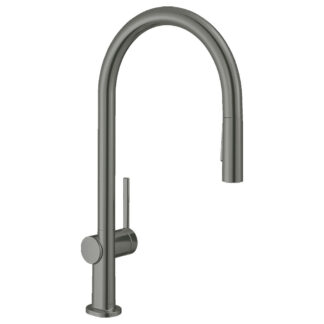 Hansgrohe 72800341 Talis N HighArc Kitchen Faucet - Brushed Black Chrome