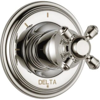 Delta T11897-PNLHP Cassidy 3-Setting 2-Port Diverter Trim - Less Handle