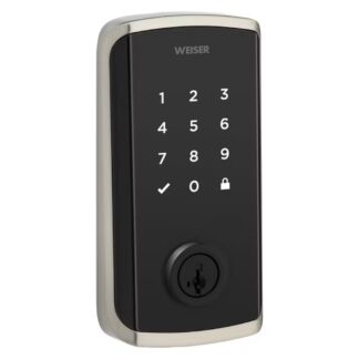 Weiser GED9800X15VP Halo Select Touchscreen SmartLock WiFi Deadbolt - Satin Nickel