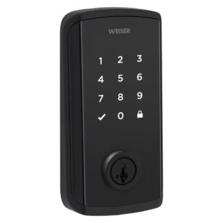 Weiser GED9800X514VP Halo Select Touchscreen SmartLock WiFi Deadbolt - Matte Black
