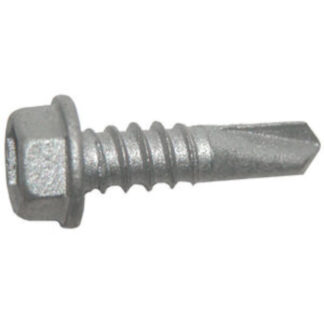Fasteners & Fittings 904182 12-24" x 1-1/4" Self Drilling Hex Screw, 100 Pack