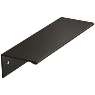 Amerock BP36574FB 3-3/4" Edge Pull - Flat Black