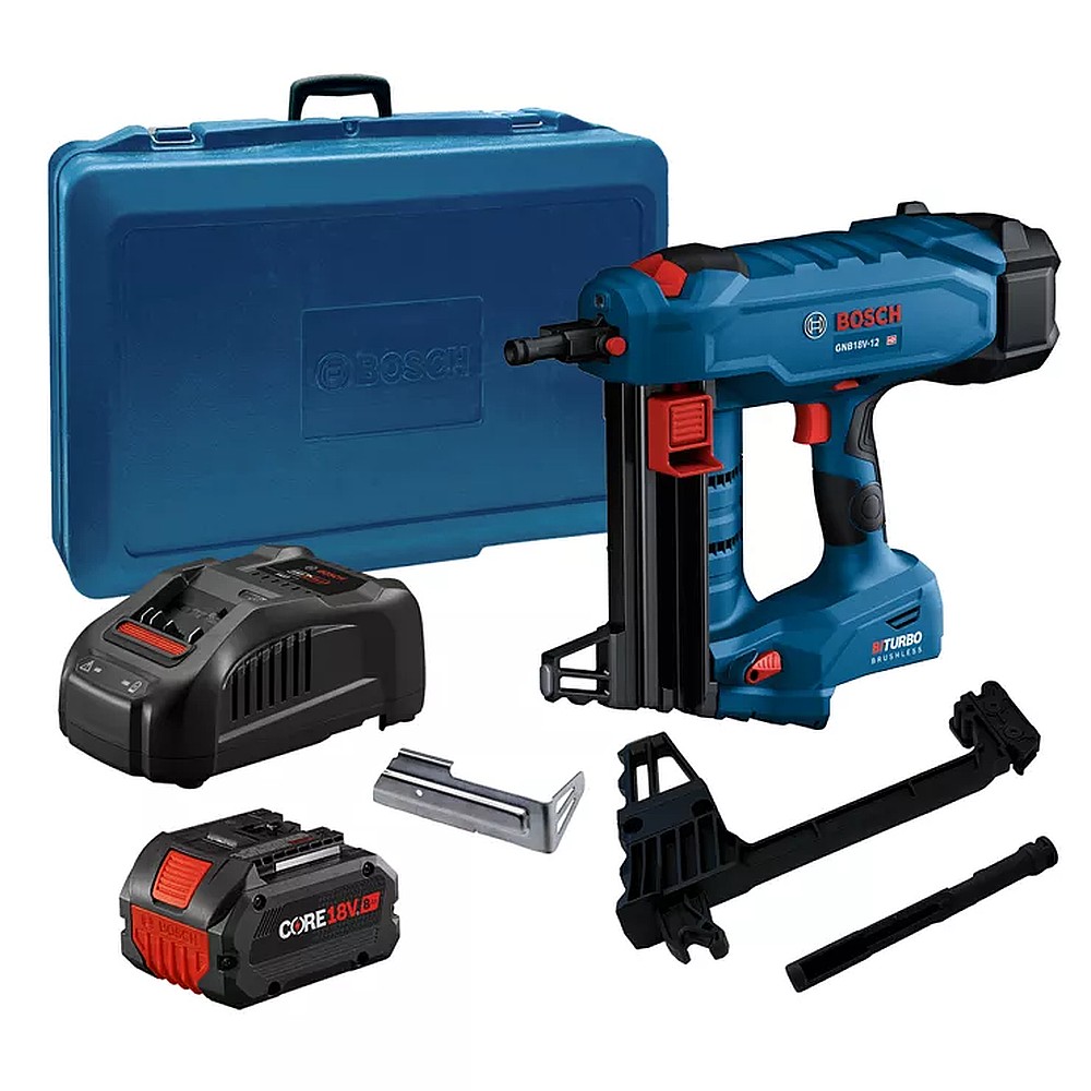 Bosch GNB18V-12K14 PROFACTOR 18V Concrete Nailer Kit with 1 CORE18V® 8 Ah High Power Battery
