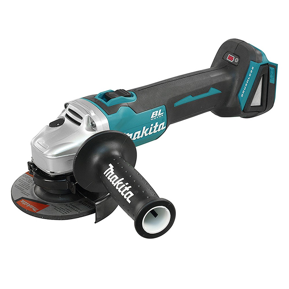 Makita DGA504Z 5" 18V LXT Brushless Angle Grinder with Thumb Switch