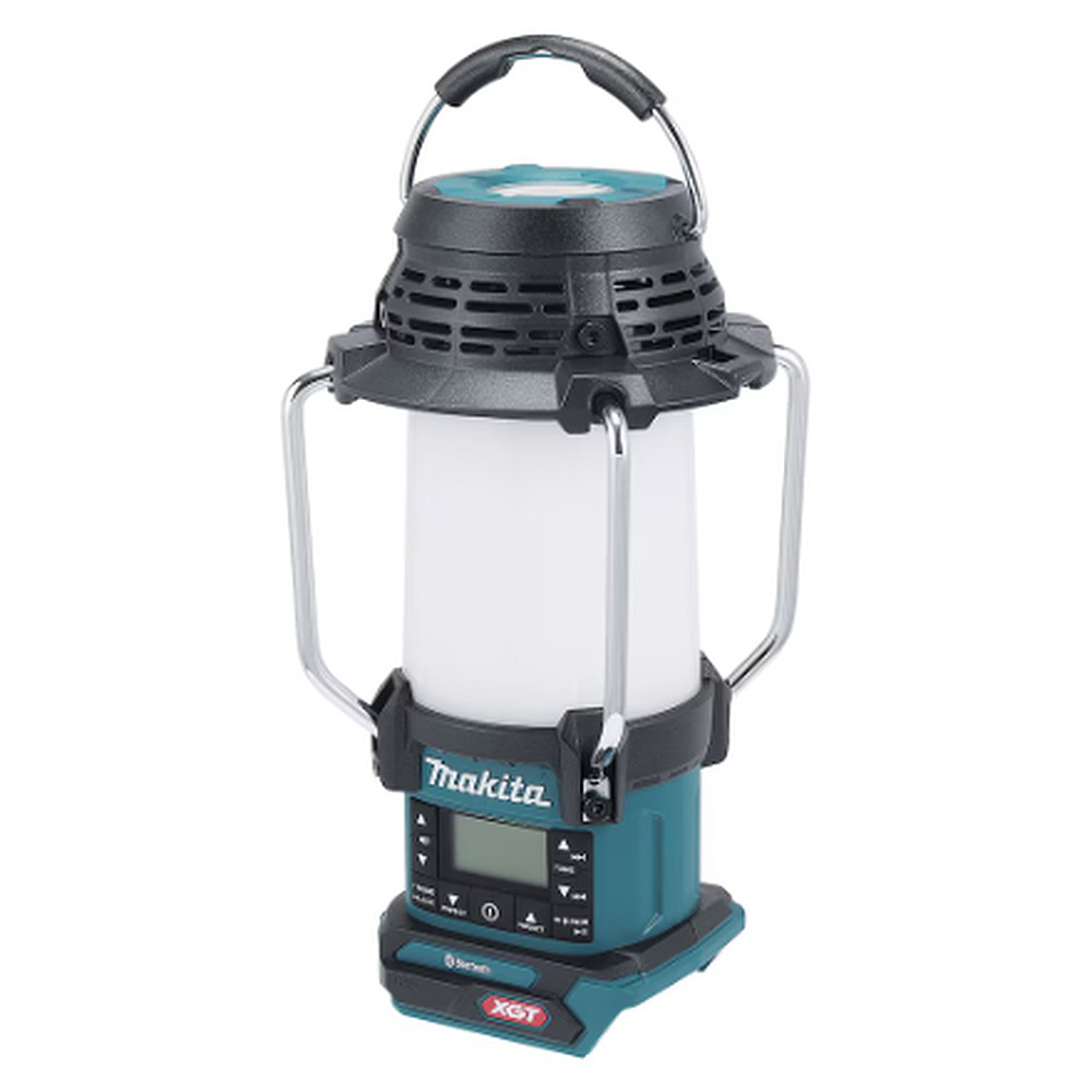 Makita MR010G 40Vmax XGT Cordless Lantern Radio with Built-in Flashlight and Bluetooth