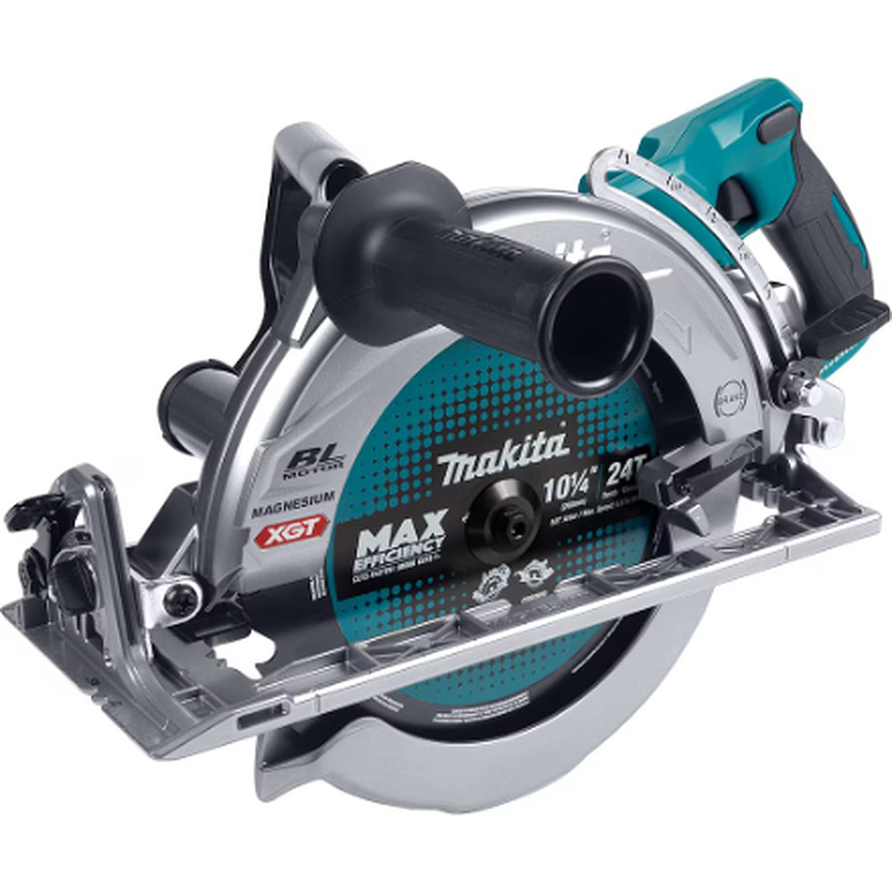 Makita RS002GM101 10-1/4" 40Vmax XGT Brushless Cordless Worm Drive Circular Saw Kit with 4.0Ah, Battery & Charger