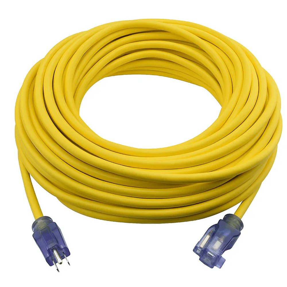 Prime EC511935 100' 10/3 SJTW Jobsite Outdoor Extension Cord