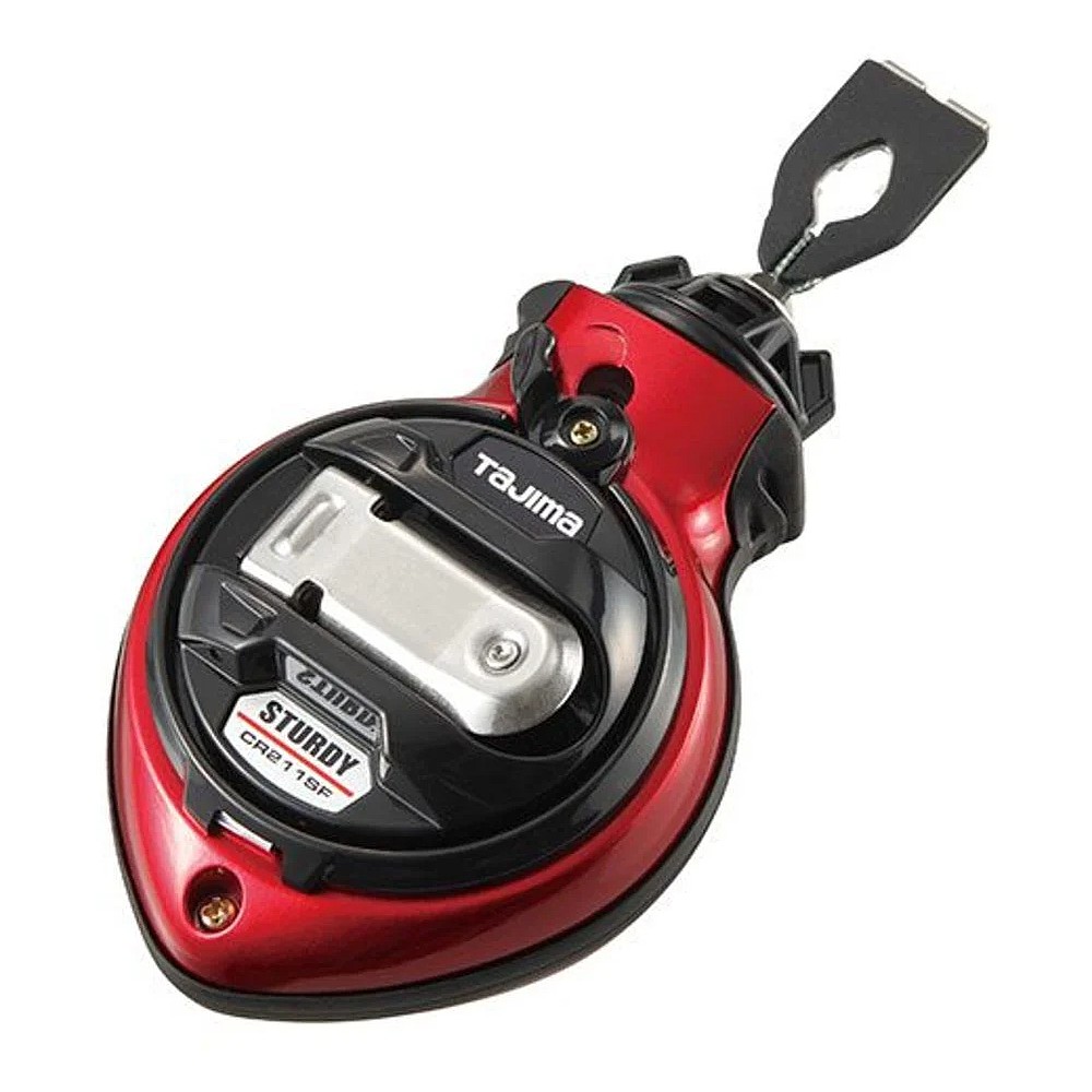 Tajima CR211SFR 1mm Chalk-Rite Sturdy Extra Bold Chalk Snap-Line - Red