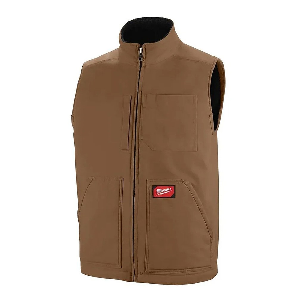Milwaukee 801BR Heavy Duty Sherpa-Lined Vest - Bown