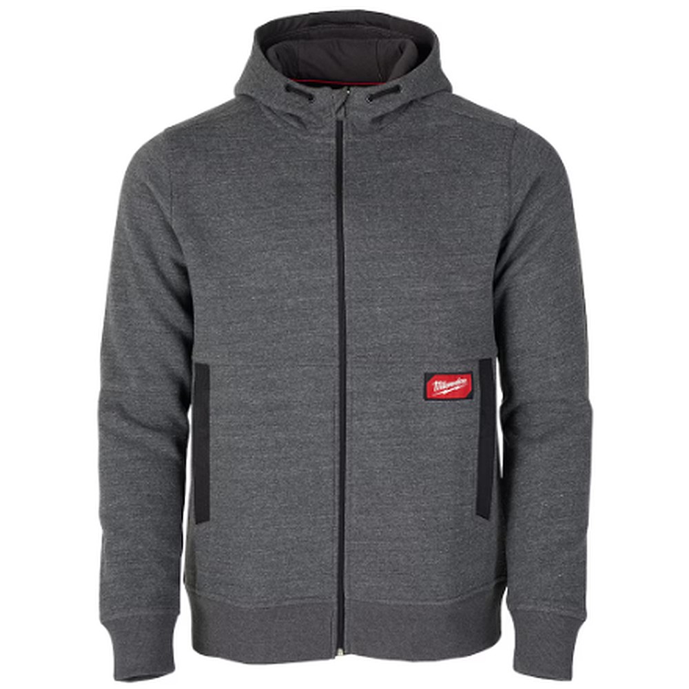 Milwaukee M250G Men's GRIDIRON Full-Zip Hoodie - Grey