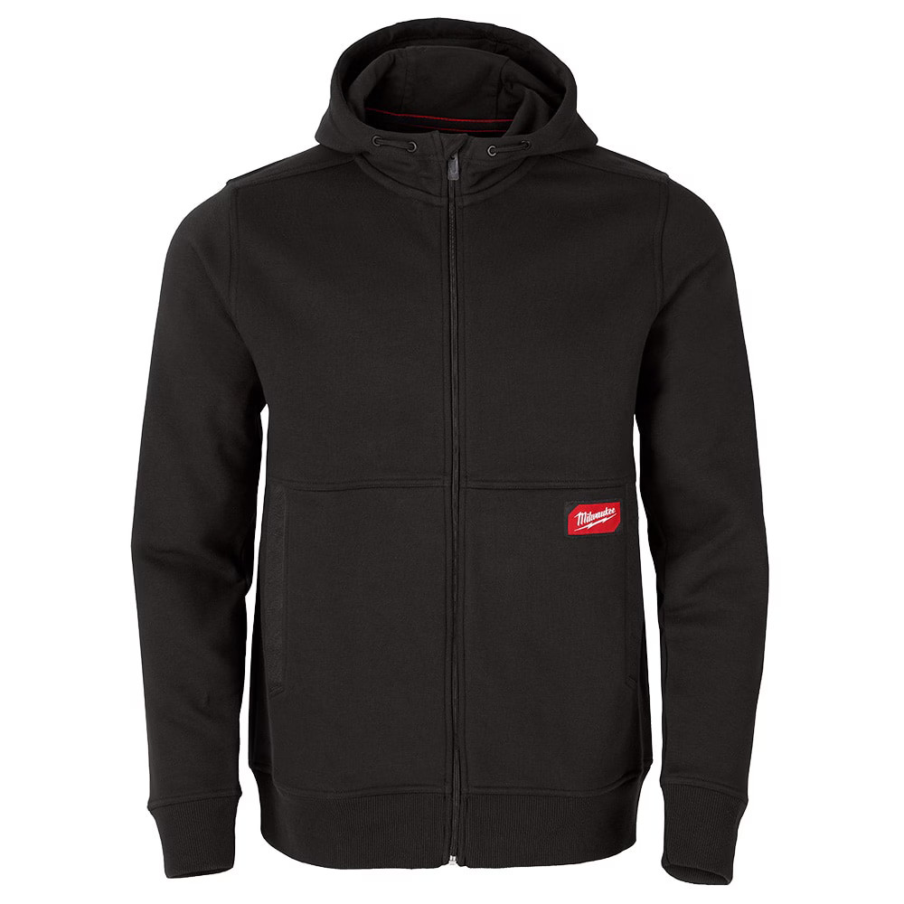 Milwaukee M250B Men's GRIDIRON Full-Zip Hoodie - Black