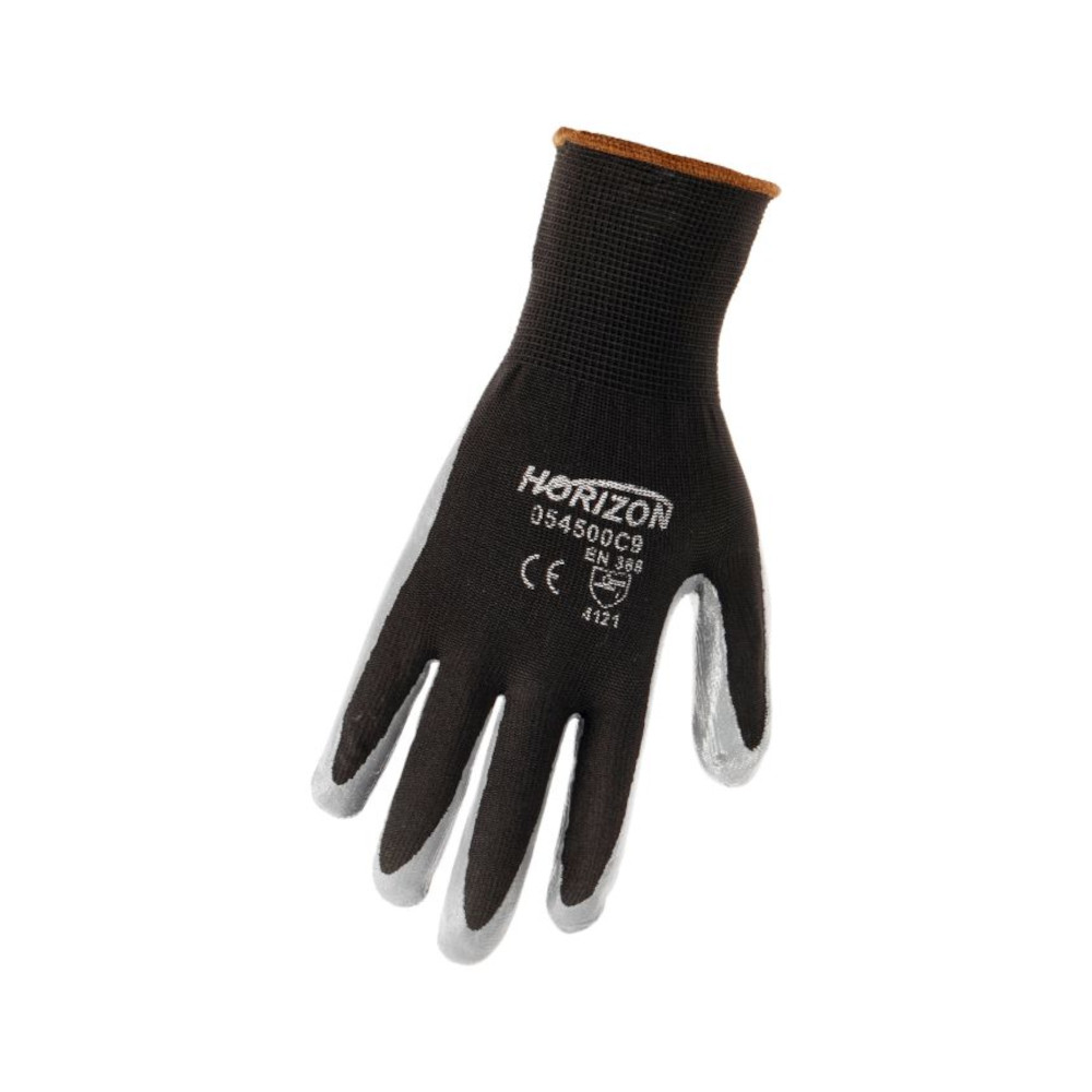 BBH 054500C Size 9 Nitrile Dipped Gloves