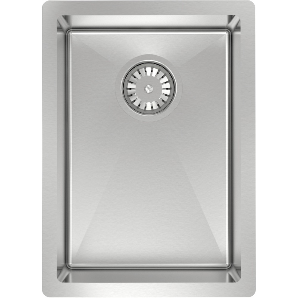 Zomodo CAC279(K) Cayman 13" Bar Sink Kit w/ grid+drain cover - Scotchbrite