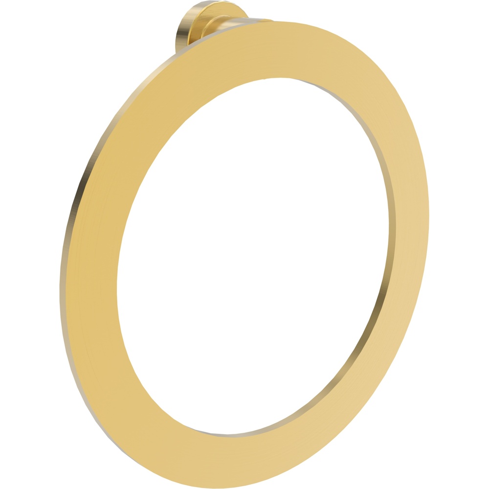 Zomodo CEC01-EG 8" Stainless Steel Hand Towel Ring - Eureka Gold