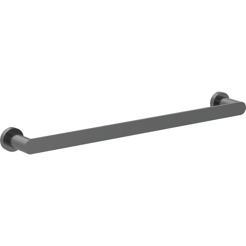 Zomodo CEC05-460-BK 18" Stainless Steel Towel Rail - Black Pearl