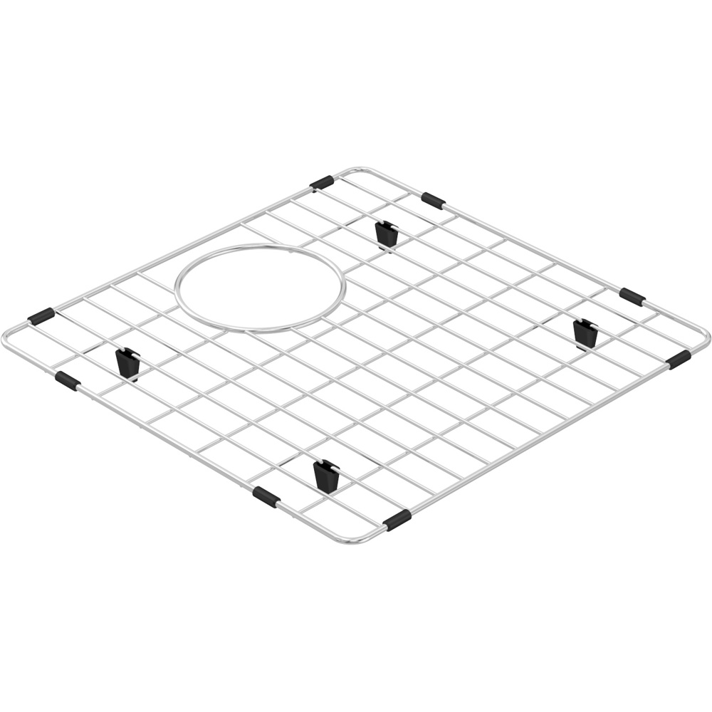 Zomodo DGC406-IN INC406D Steel Bottom Grid - Brushed Stainless Steel