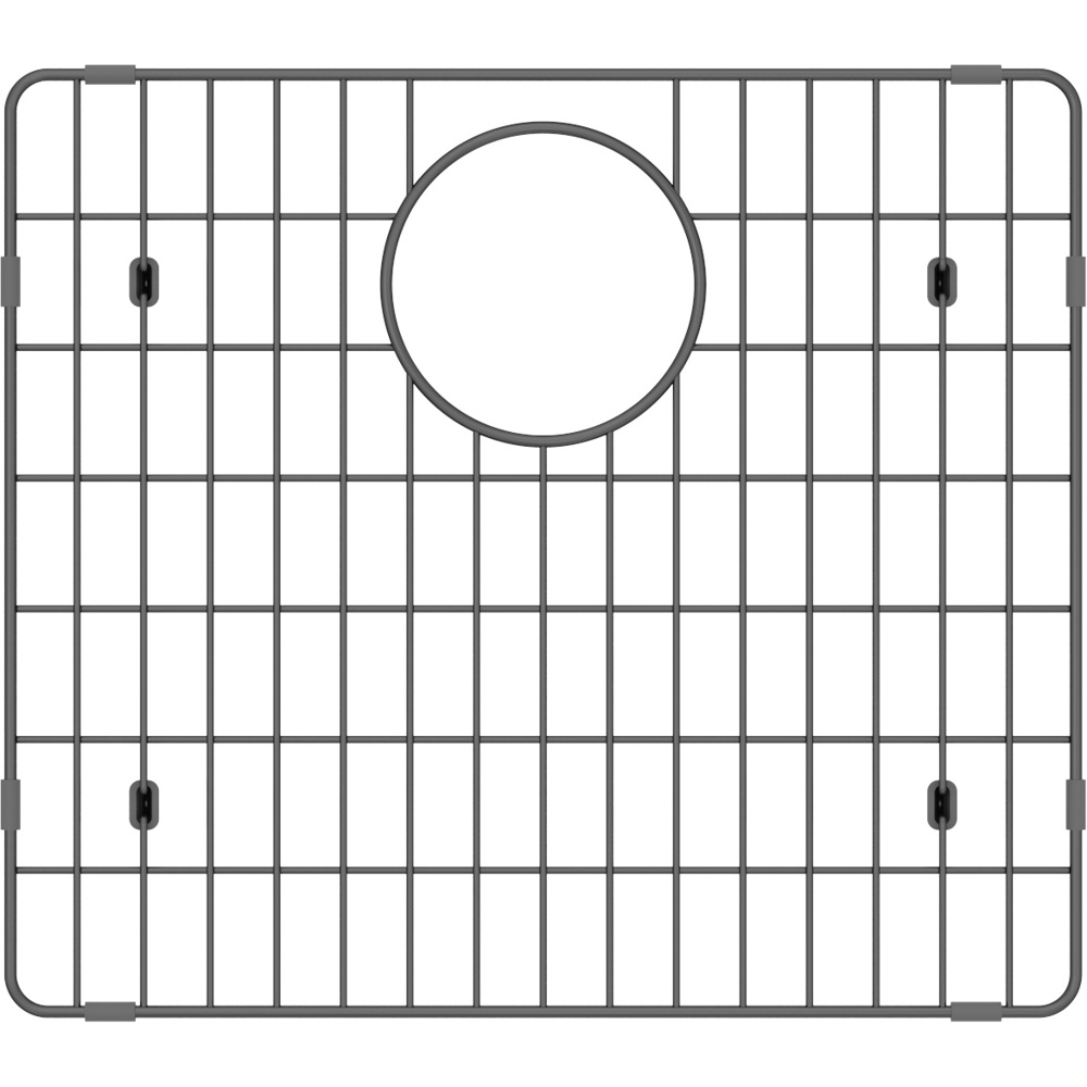 Zomodo DGC457-BK Steel Bottom Grid - Black Pearl