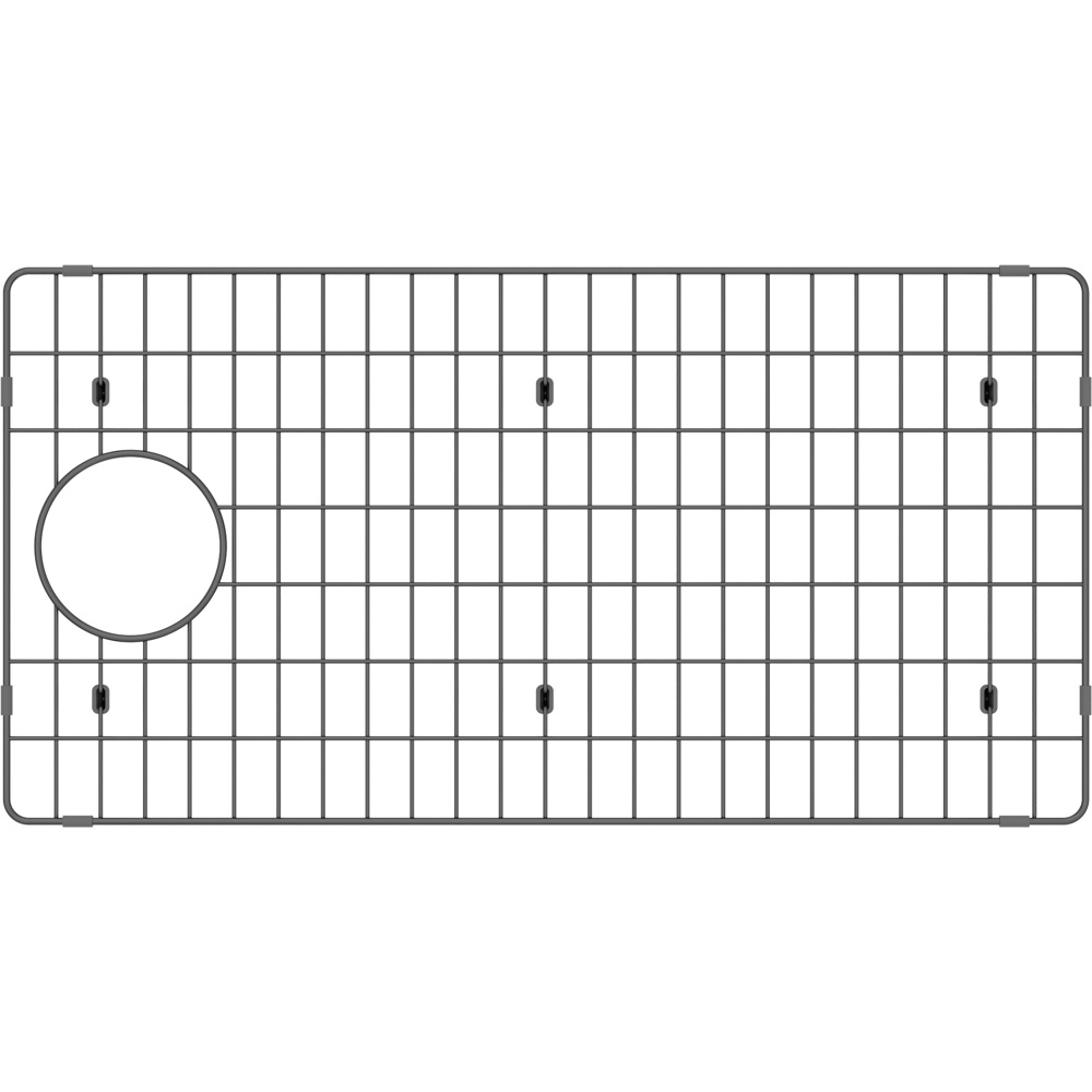 Zomodo DGC762-BK Steel Bottom Grid - Black Pearl