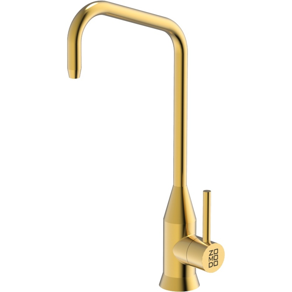 Zomodo FTC015-EG Filtered Tap Carbon Filtered Water Faucet - Single Stream - Eureka Gold