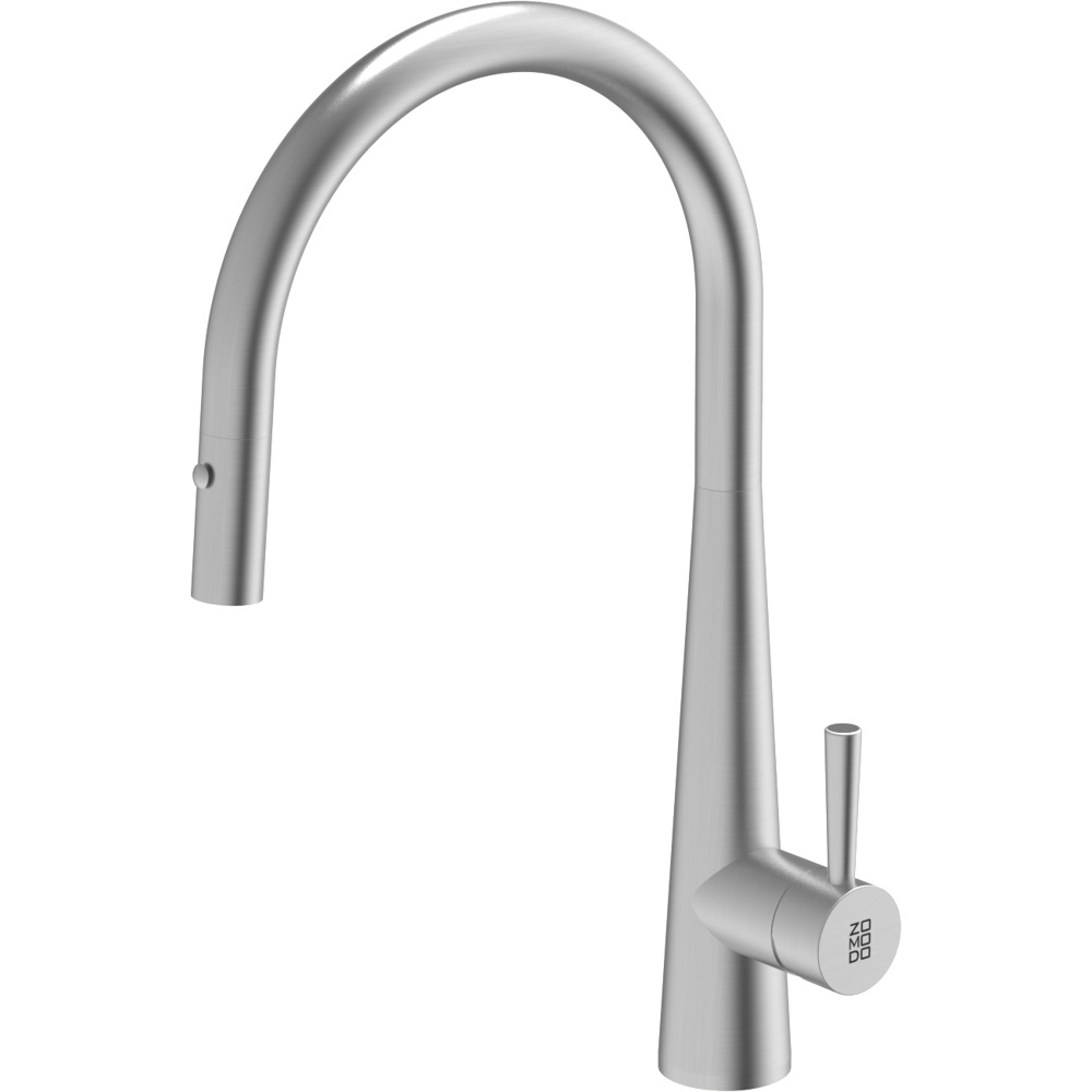 Zomodo KTC014-BRD Cignus Kitchen Faucet, Dual Function (Stream & Spray) Pull-Out - Brushed SS