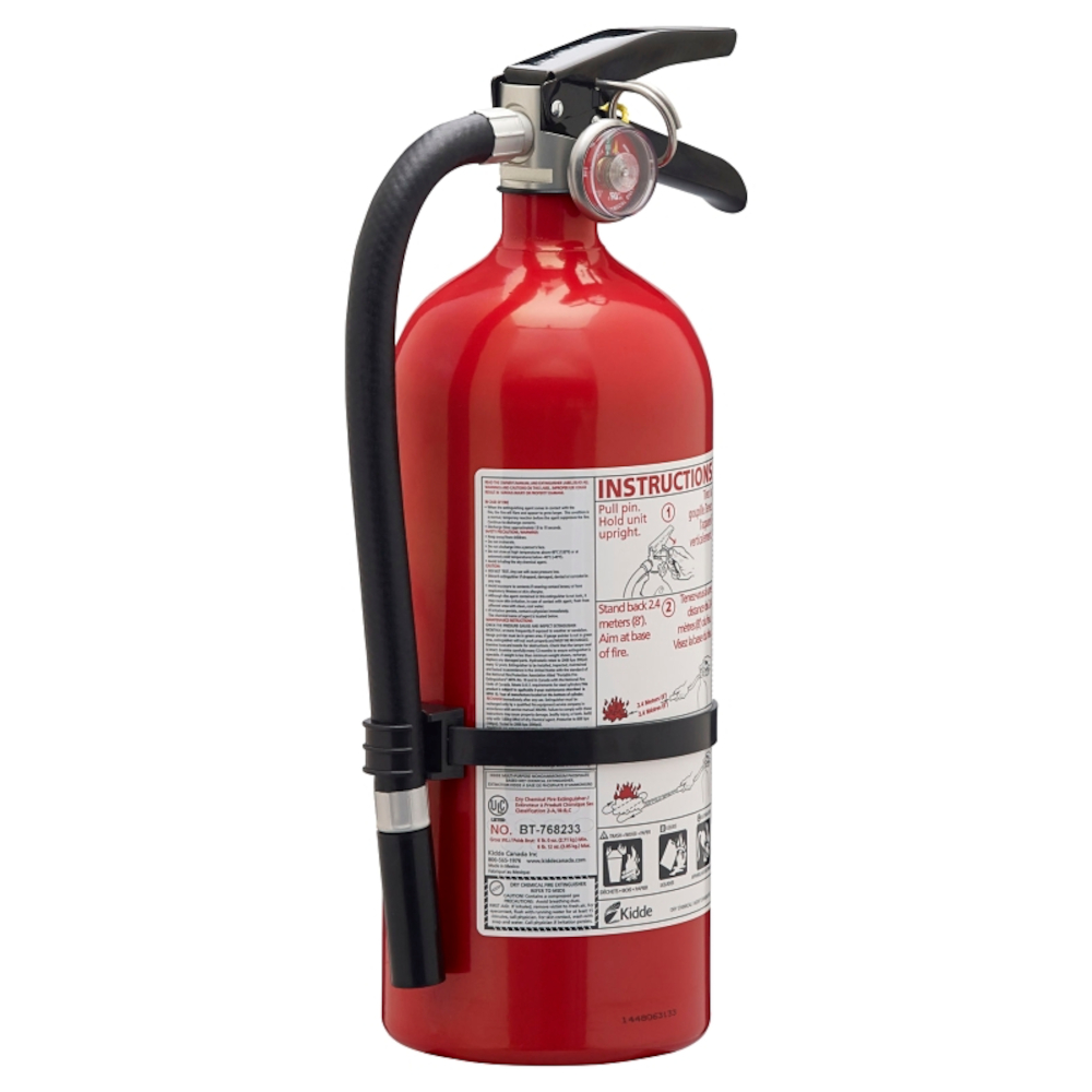 Kidde 21033045 Pro Series 2-A:10-B:C Rechargeable Fire Extinguisher