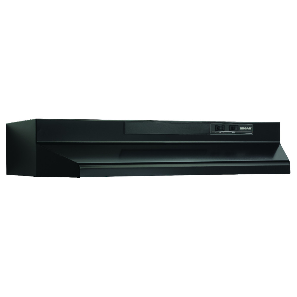 Broan BU230BL 30" 210 CFM BU2 Range Hood Standard - Black