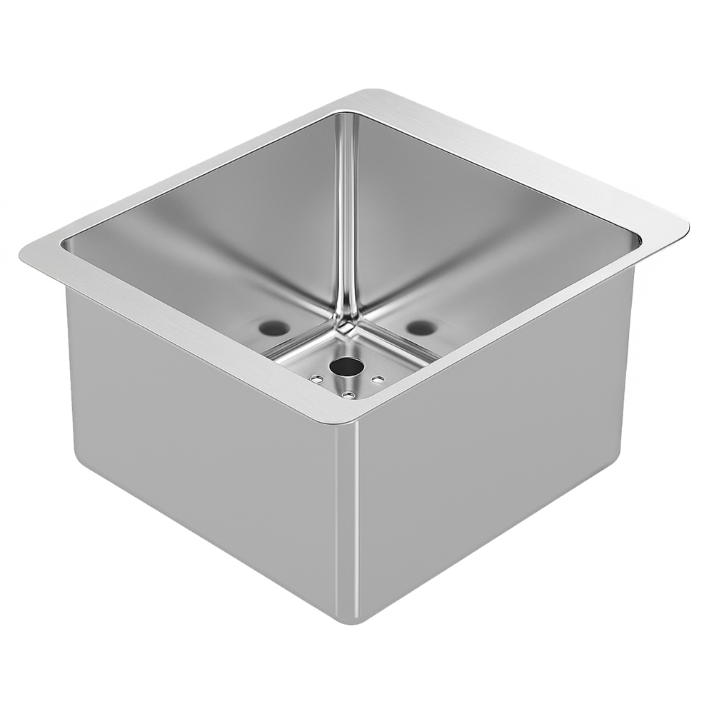 Zomodo PRC002 PRC620K Ice Bucket - Brushed Stainless Steel