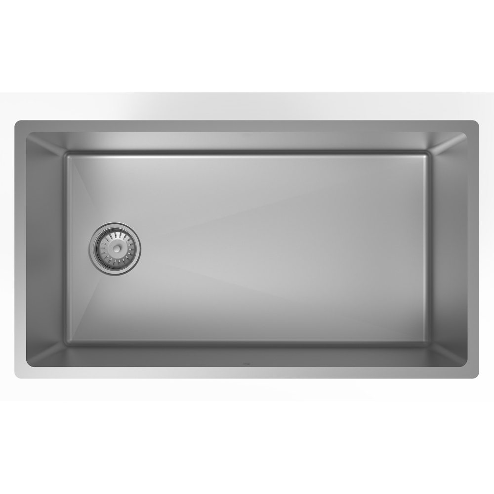 Zomodo PTC762-SX Platinum 32" Super Single Sink & Accessories - Sonix