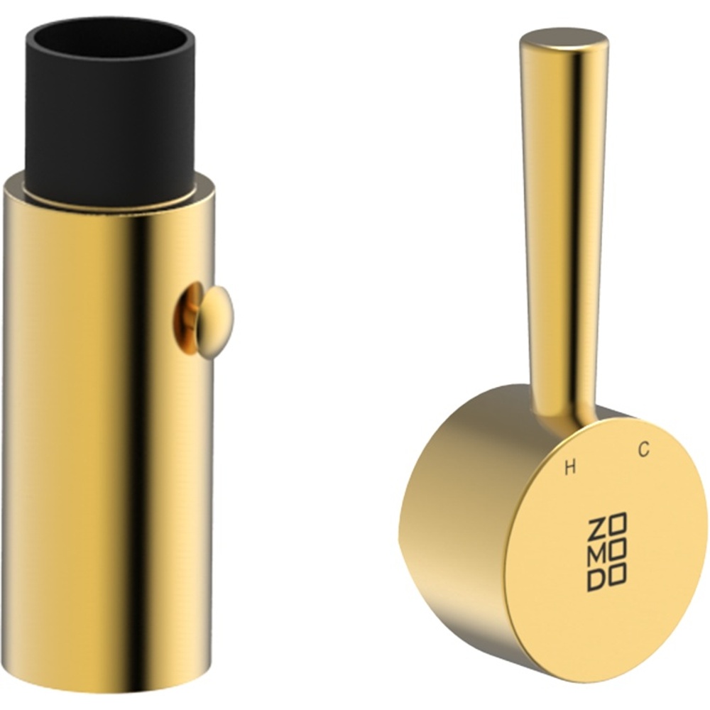 Zomodo TSC01/05-EG KTC014/16 Faucet Head & Handle Set Part - Eureka Gold