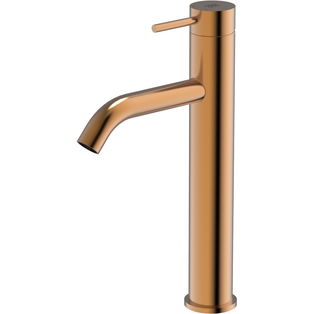 Zomodo VTC012-RB Vanity 12" Standing Vessel Faucet, SUS304 Stainless Steel. Drain Kit NOT included - Rio Bronze