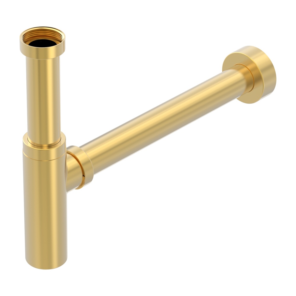 Zomodo WCC13-EG Bottle Trap Bottle Trap for Vessel Sink, SUS304, CUPC - Eureka Gold
