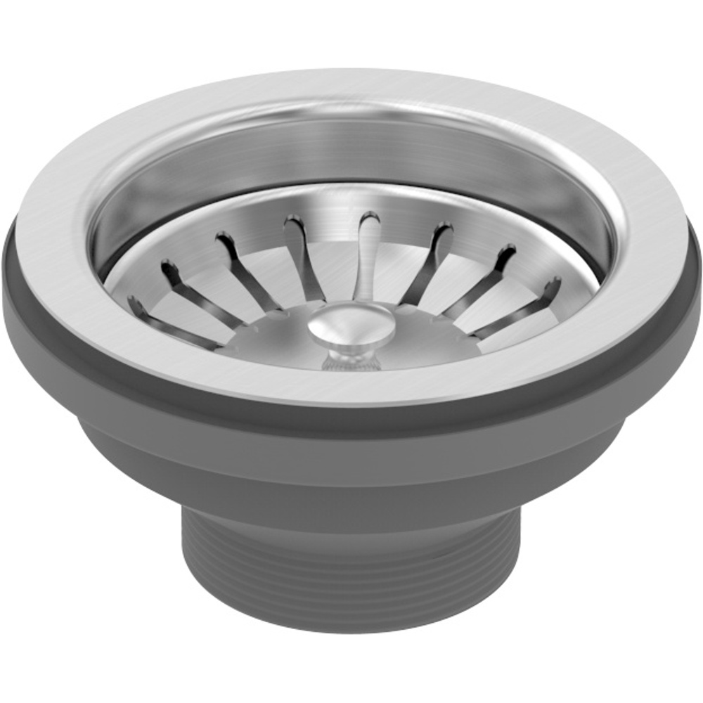 Zomodo WK-06/40C Steel Strainer Kit - Brushed Stainless Steel