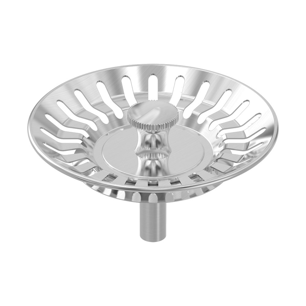 Zomodo WSB-50QC Single Steel Boutique Strainer Cup- Brushed Stainless Steel