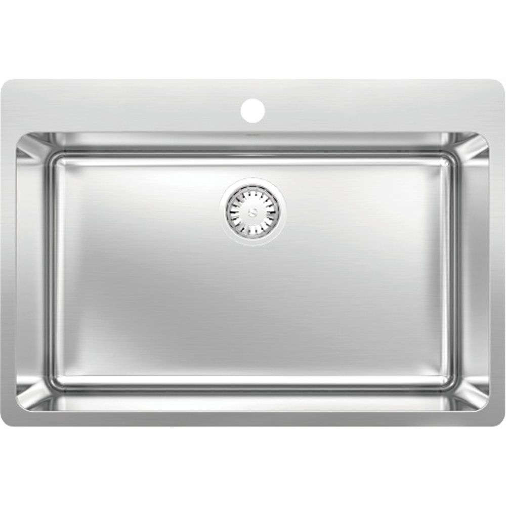 Zomodo ZLC140T Zeffiro 32" Laundry Super Single Sink Tap Ledge - Satin