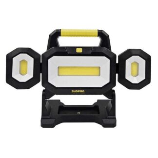 SHOPRO L002922 5000L Three Panel Cordless Portable Worklight