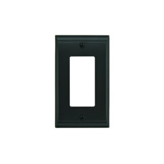 Amerock BP36504BBR 1-Decora Candler Switch Plate - Black Bronze