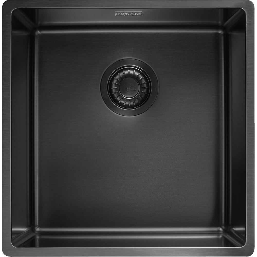 Franke MMX11015-ANT-WKC 15.75" x 16.13" Mythos Masterpiece Undermount Single Bowl Kitchen Sink - Anthracite