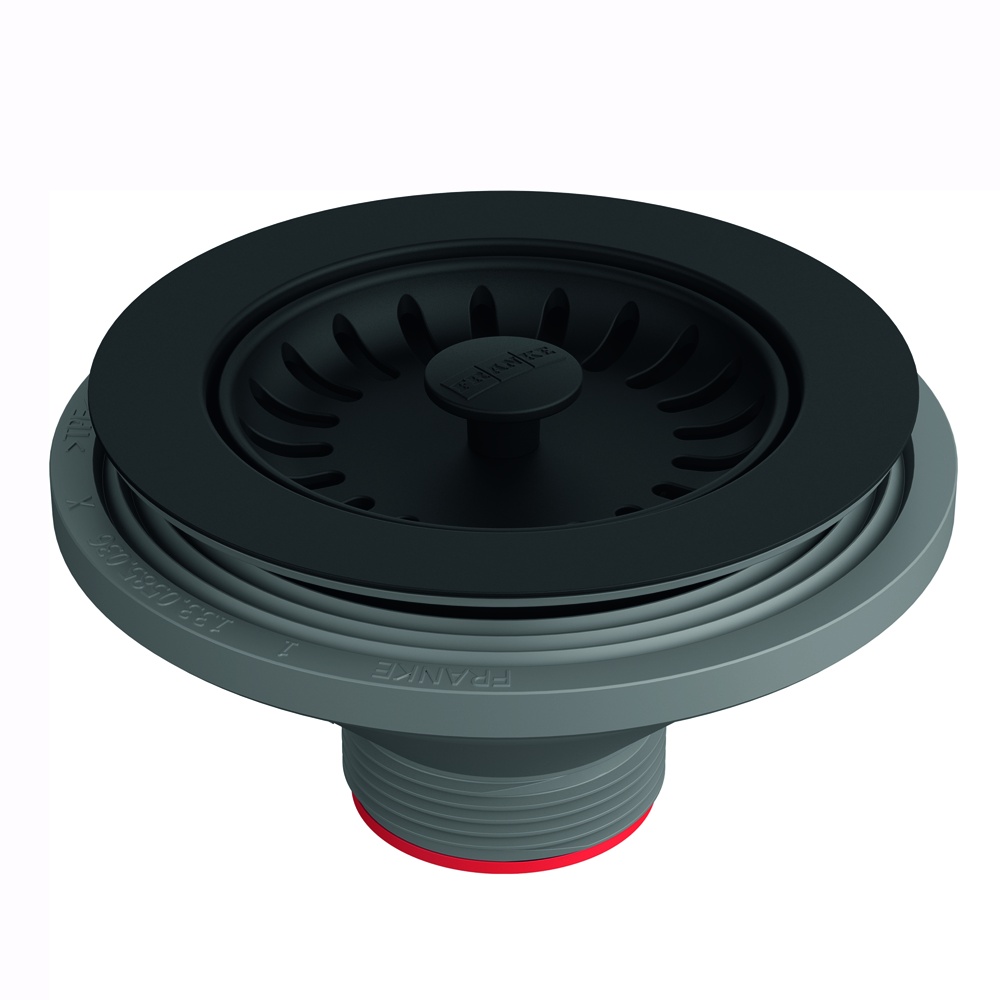Franke 900-MBK Colourline Basket Strainer - Matte Black