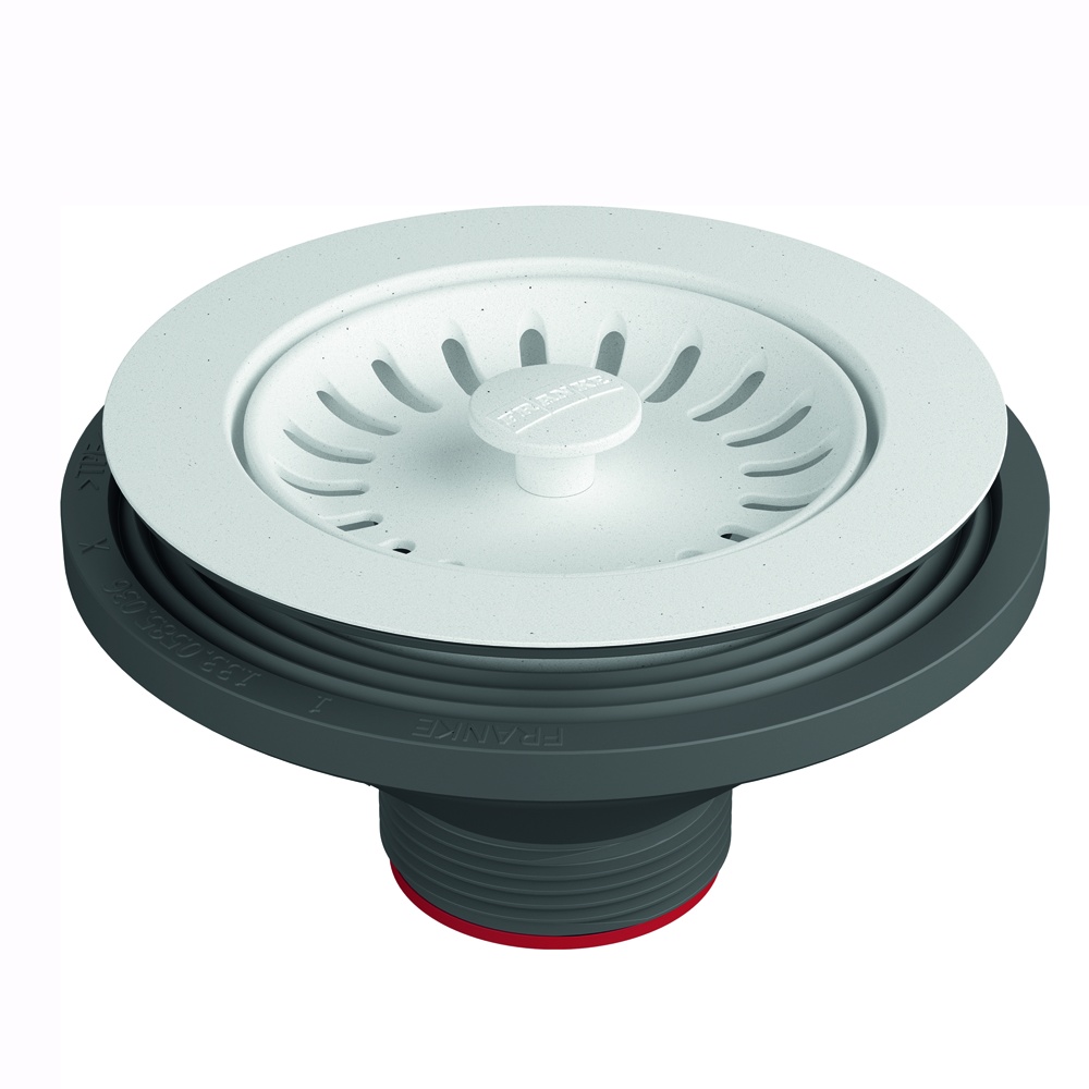 Franke 900-PWT Colourline Basket Strainer - Polar White