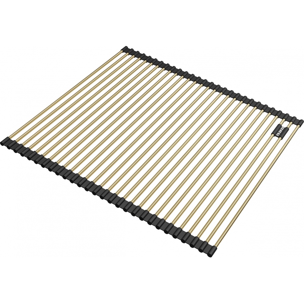 Franke MM-31RM-GLD 18.4" x 17.9" Stainless Steel Roller Mat - Gold