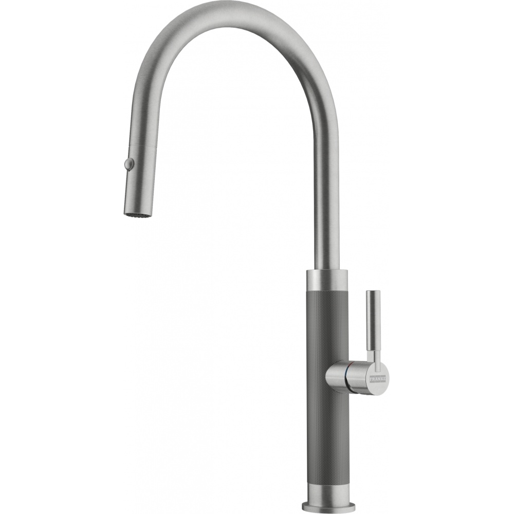 Franke MMX-PD-304 Mythos Masterpiece 18.3" Single Handle Pull-Down Spray Faucet - Stainless Steel