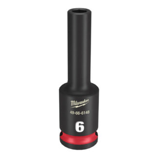 Milwaukee 49-66-6148 SHOCKWAVE™ Impact Duty 3/8" Drive 6MM Deep 6 Point Socket